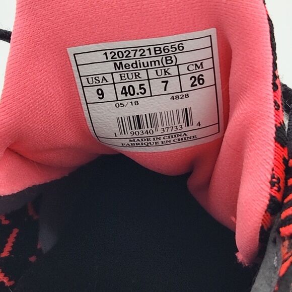 Brooks Women's Bedlam Pink, Black & White Running Athletic Sock Shoes, Sz 9B - Picture 8 of 8